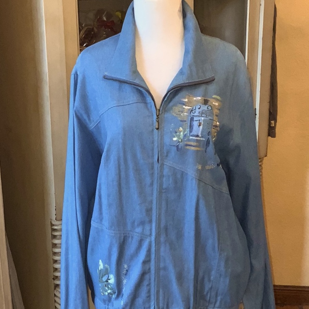 Light denim jacket